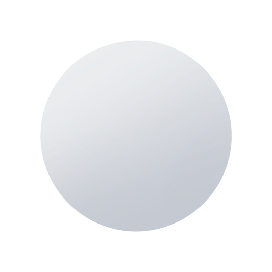 Arcus 30 X 30 Round Frameless Straight Edge Mirror|Miroir rond Arcus 30 po x 30 po sans cadre avec bordure droite