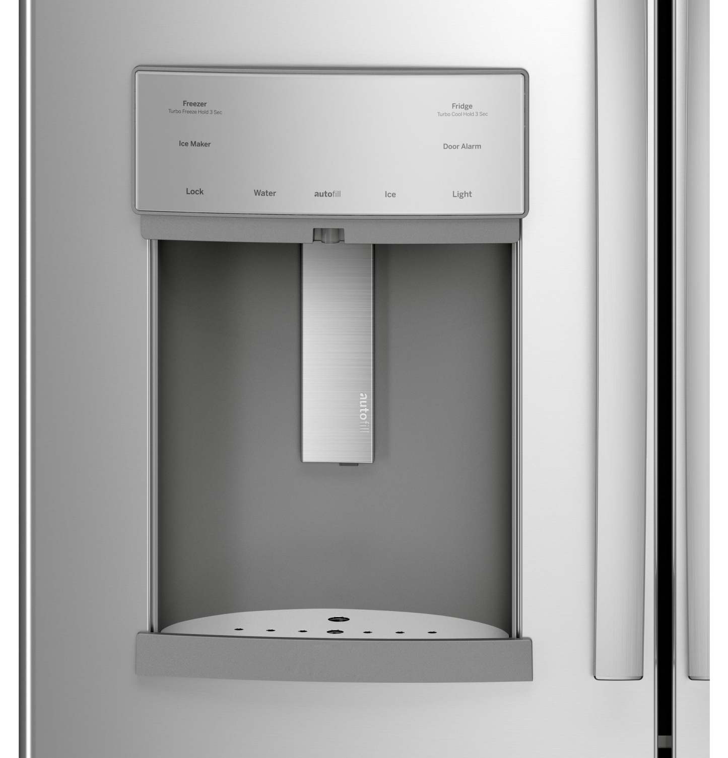 Réfrigérateur Profile de 36 po et de 22,1 pi³ à portes françaises - acier inoxydable - PYD22KYNFS | Profile 36 22.1 Cu. Ft. French-Door Refrigerator - Stainless - PYD22KYNFS