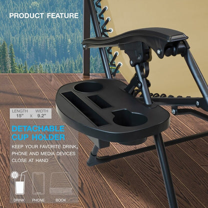 Chaise zéro gravité surdimensionnée Sun-Ray 1 pièce