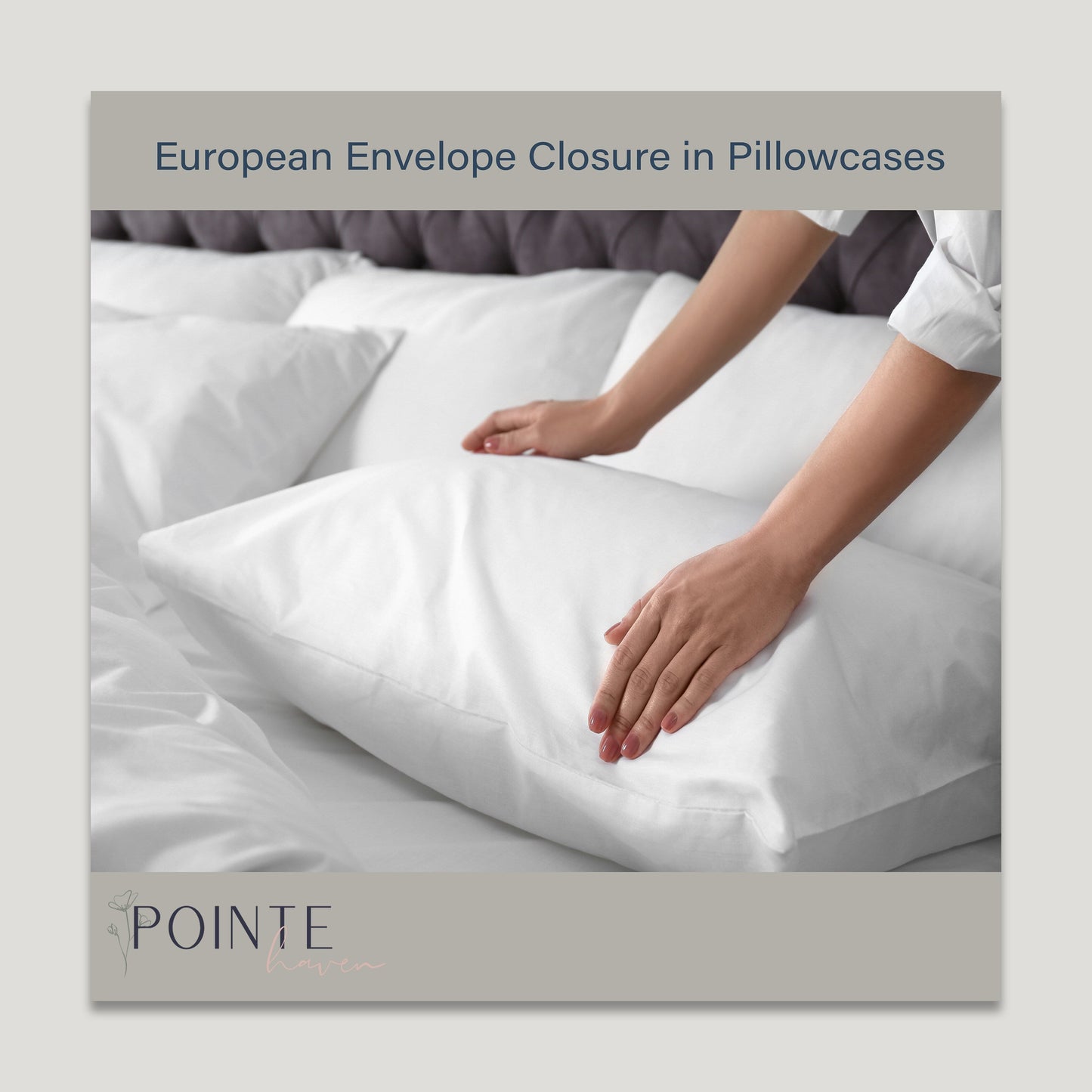 Ensemble de draps Pointehaven en coton à fibres longues, poches profondes, 620 fils/cm²