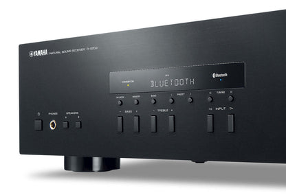 Récepteur stéréo Bluetooth® 2 canaux Yamaha R-S202 Natural Sound | Récepteur stéréo son naturel R-S202 Yamaha compatible Bluetooth | RS202BLK