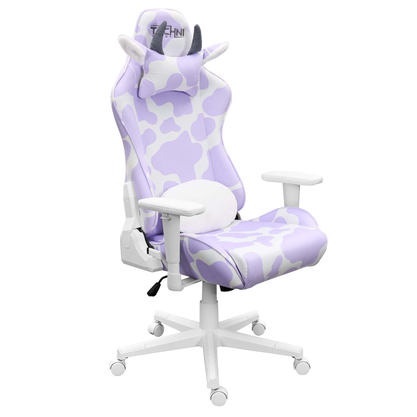 Techni Sport TS85 Cow Series Office Gaming Chair - Lavande|Fauteuil de jeu et de bureau TS85 de série Cow de Techni - lavande