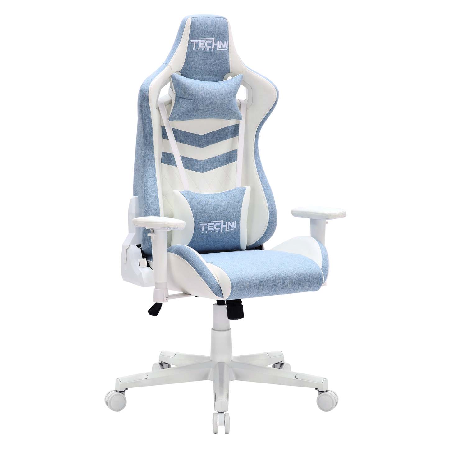 Techni Sport TS86 Ergonomique Pastel Office Gaming Chair - Bleu|Fauteuil de jeu et de bureau ergonomique pastel TS86 de Techni Sport - bleu
