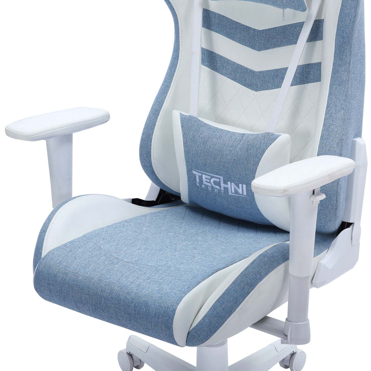 Techni Sport TS86 Ergonomique Pastel Office Gaming Chair - Bleu|Fauteuil de jeu et de bureau ergonomique pastel TS86 de Techni Sport - bleu