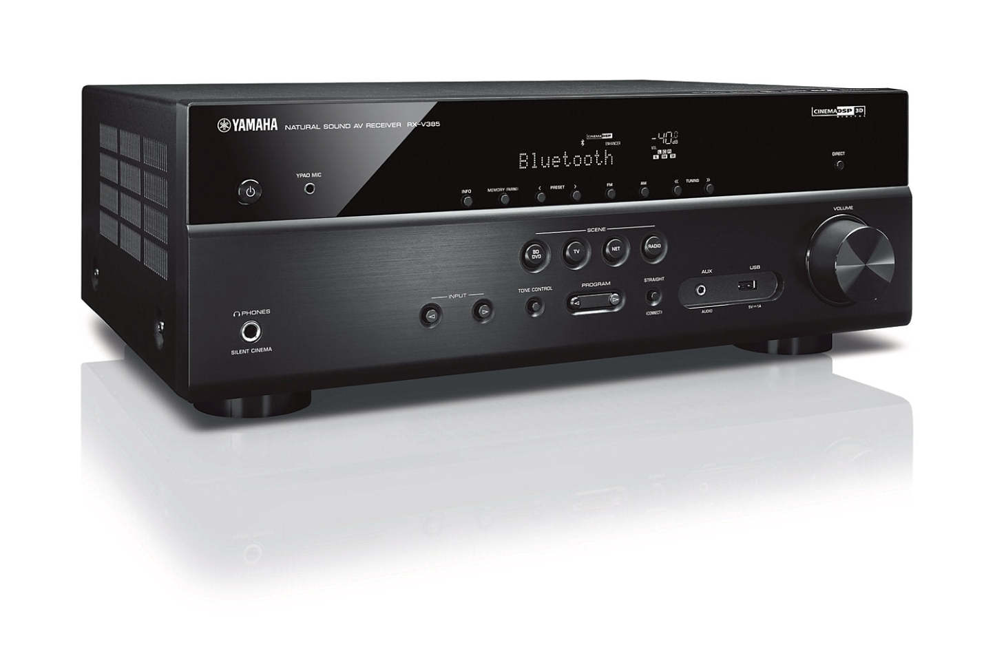 Yamaha RV-V385 5.1-Channel AV Receiver|Récepteur AV Yamaha RX-V385 à 5.1 canaux|RXV385AV
