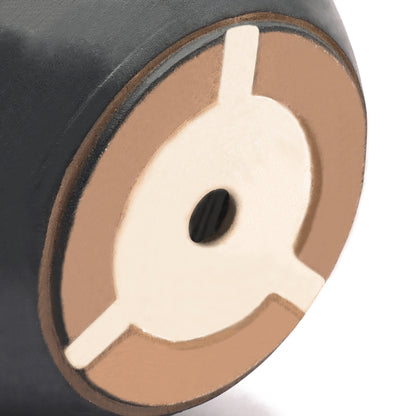 Pot de fleurs conique rond en oxyde de magnésium (MgO), pour intérieur et extérieur