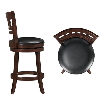 Tabouret de bar pivotant Rovinj avec dossier rembourré