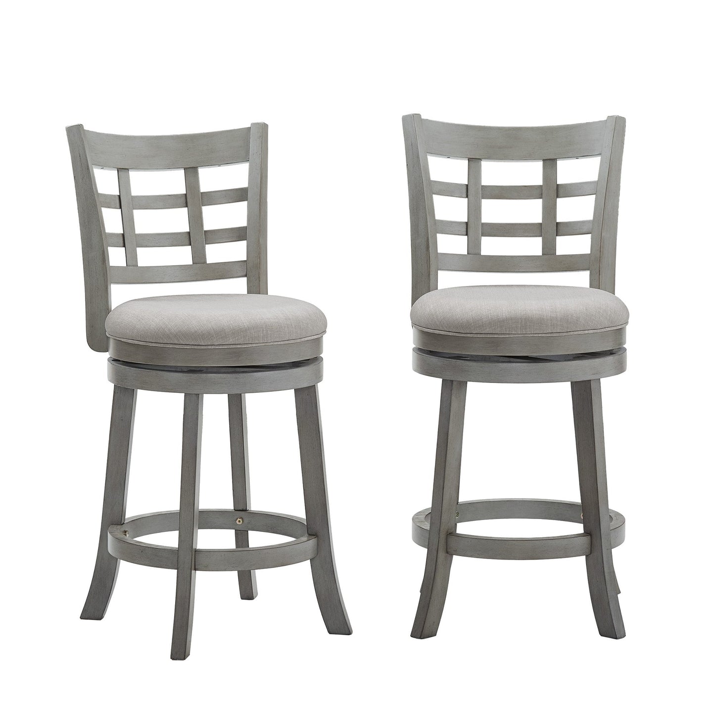 Tabouret de bar pivotant Rovinj avec dossier rembourré