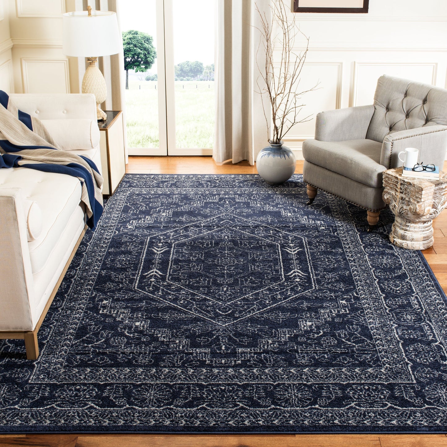Tapis SAFAVIEH Adirondack Sian rustique à médaillon oriental