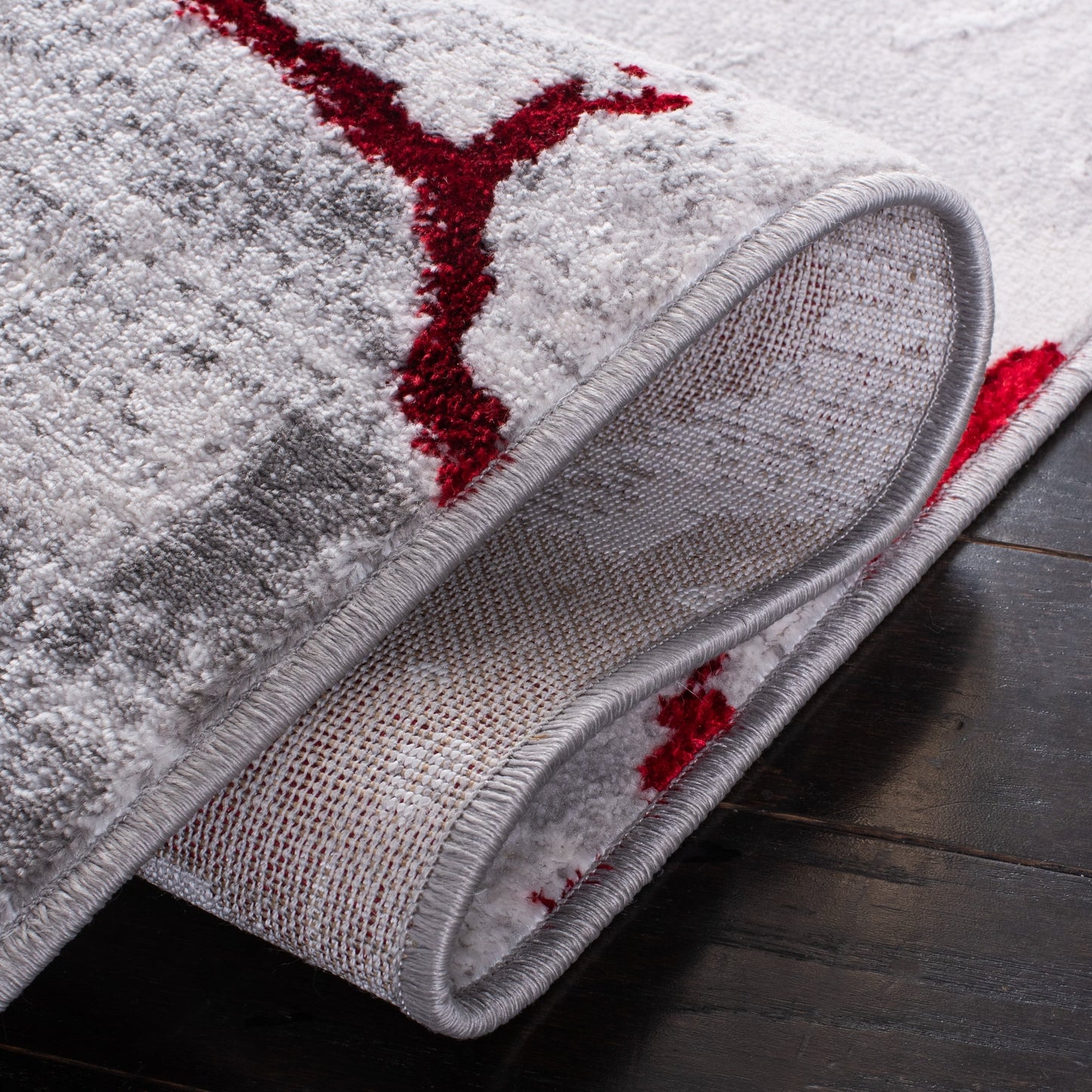 Tapis SAFAVIEH Amelia Alli moderne abstrait à l'aspect vieilli