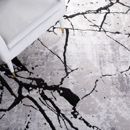 Tapis SAFAVIEH Amelia Alli moderne abstrait à l'aspect vieilli