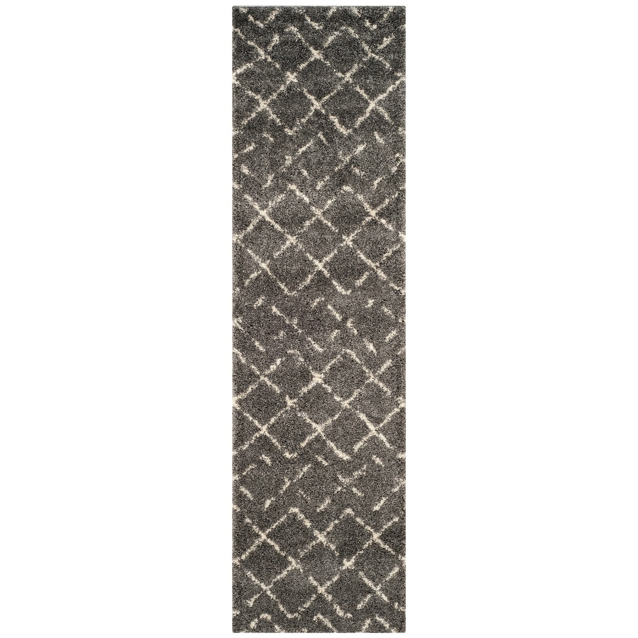Tapis SAFAVIEH Arizona Shag Ghinwa de 3 cm d'épaisseur