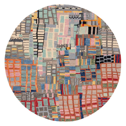 Tapis en laine abstrait bohème Aspen Anemone SAFAVIEH