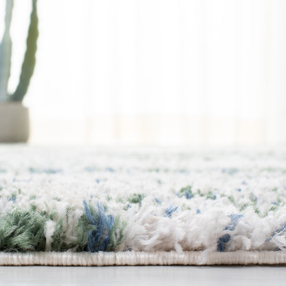 Tapis berbère Shag Tikvah moderne SAFAVIEH de 3 cm d'épaisseur