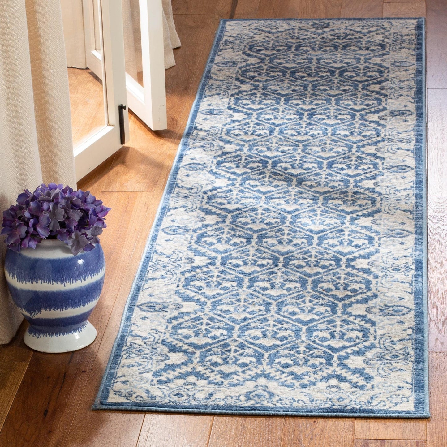 Tapis SAFAVIEH Brentwood Paunica à motif damassé oriental en treillis