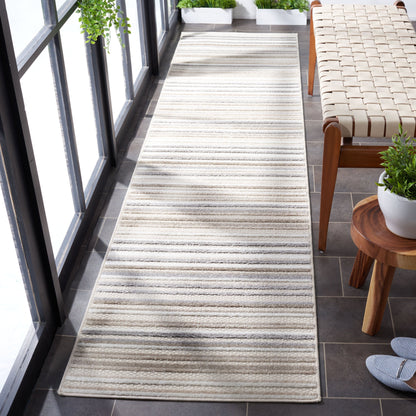 Tapis de patio imperméable à rayures SAFAVIEH Cabana Gafia pour intérieur/extérieur