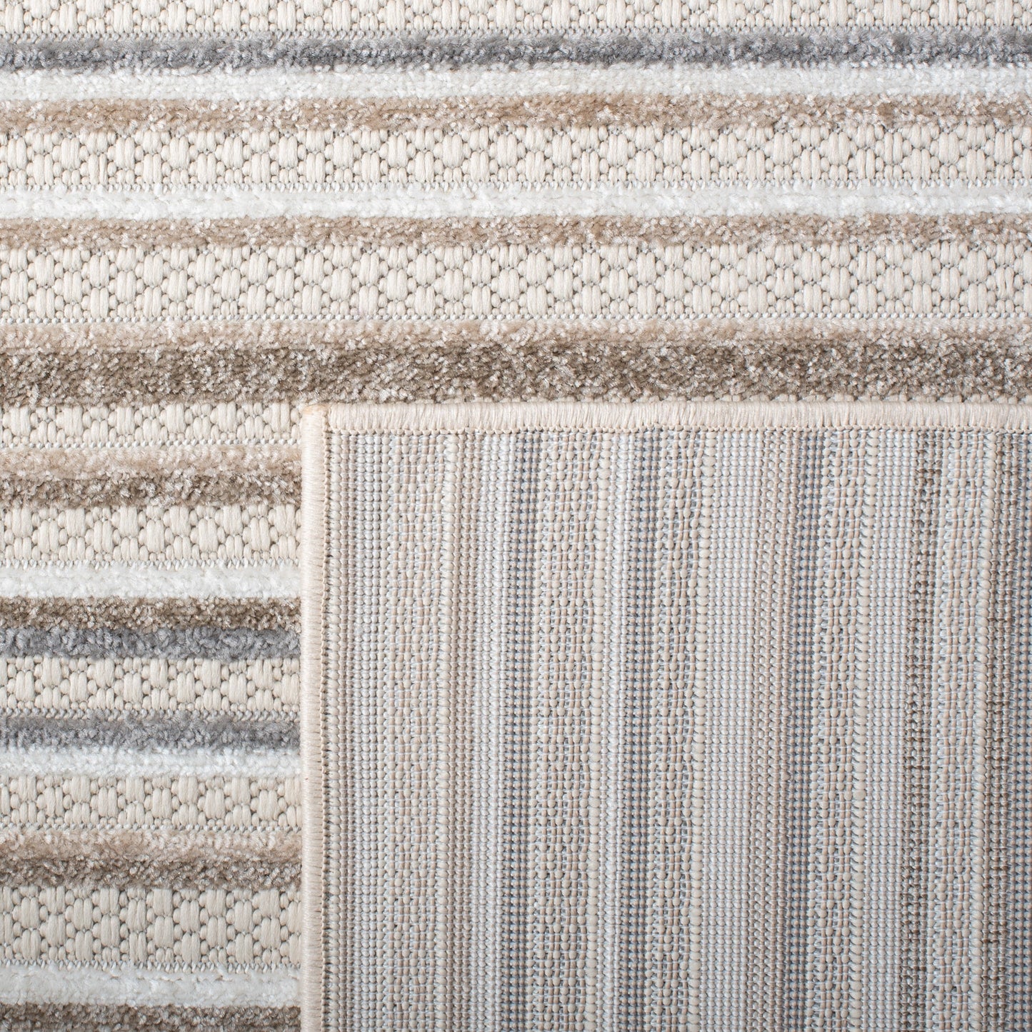 Tapis de patio imperméable à rayures SAFAVIEH Cabana Gafia pour intérieur/extérieur