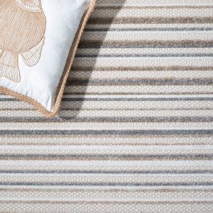 Tapis de patio imperméable à rayures SAFAVIEH Cabana Gafia pour intérieur/extérieur