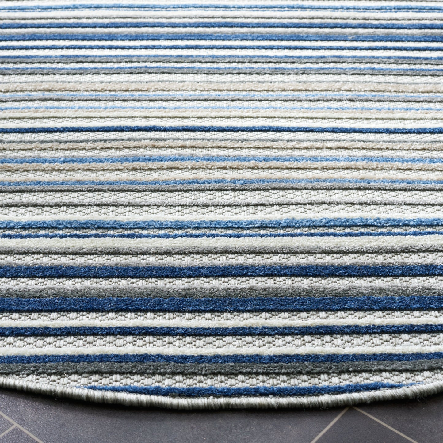 Tapis de patio imperméable à rayures SAFAVIEH Cabana Gafia pour intérieur/extérieur
