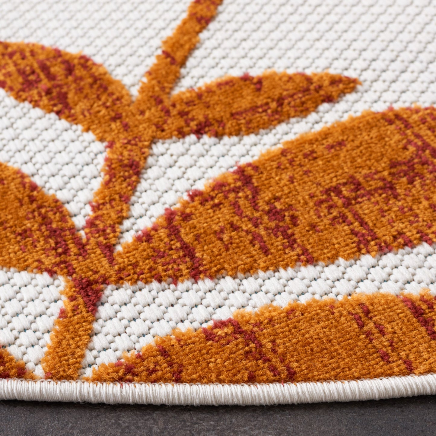 Tapis de patio imperméable à motif floral SAFAVIEH Cabana Neera pour intérieur/extérieur