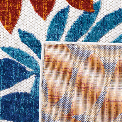 Tapis de patio imperméable à motif floral SAFAVIEH Cabana Neera pour intérieur/extérieur