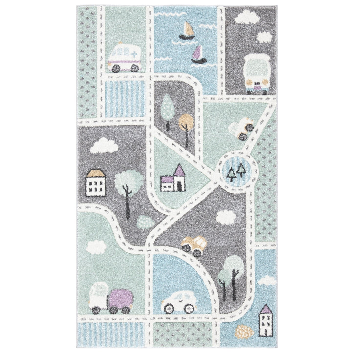 Tapis de quartier SAFAVIEH Carousel Kids Lumnie