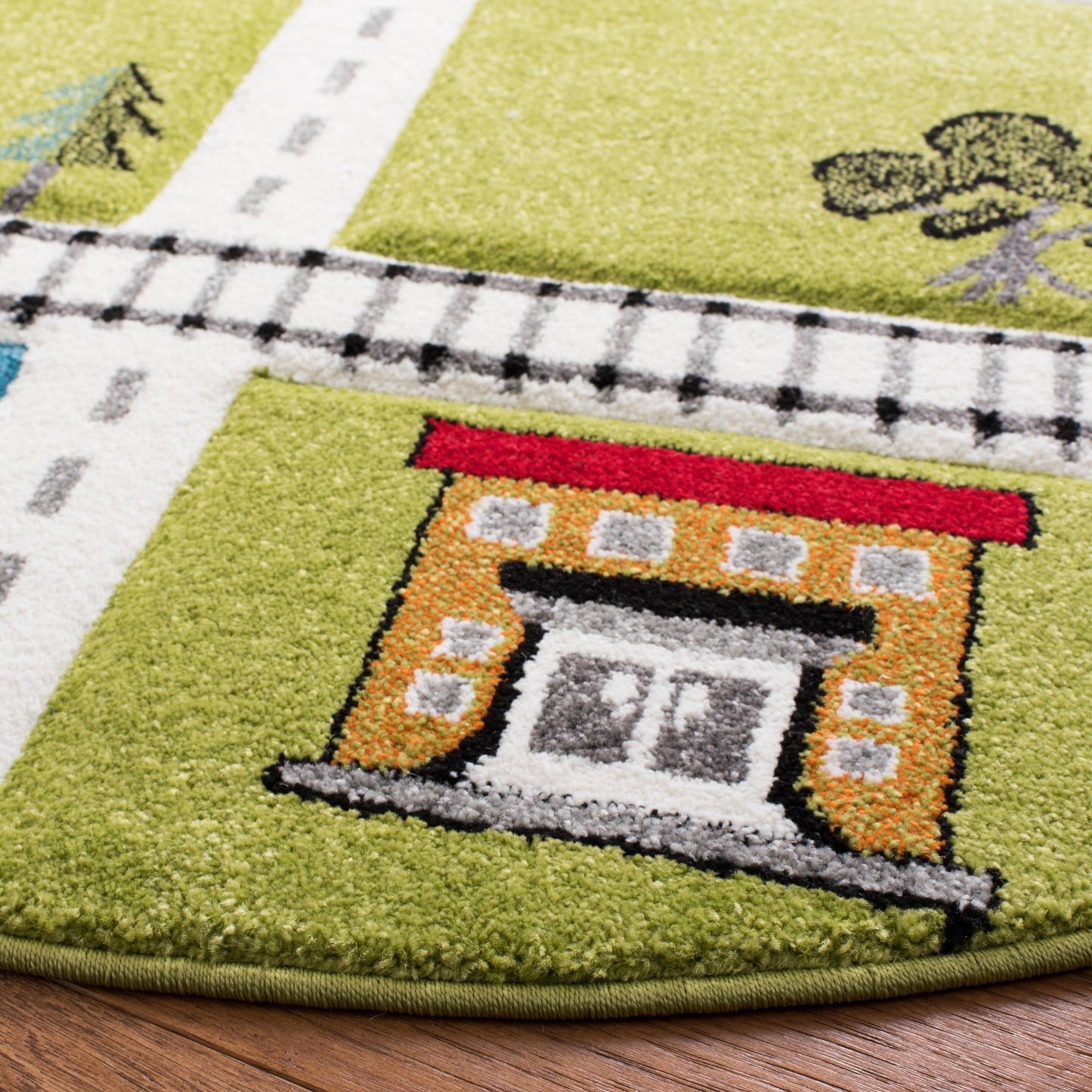 Tapis de route pour enfants SAFAVIEH Carousel Kids Riemy Neighborhood