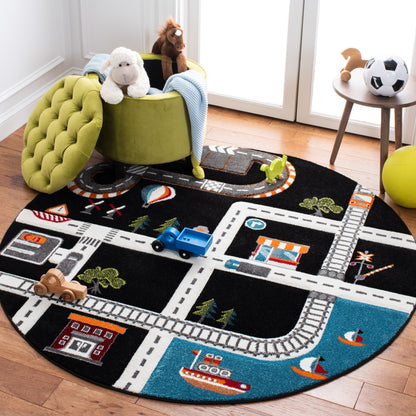 Tapis de route pour enfants SAFAVIEH Carousel Kids Riemy Neighborhood