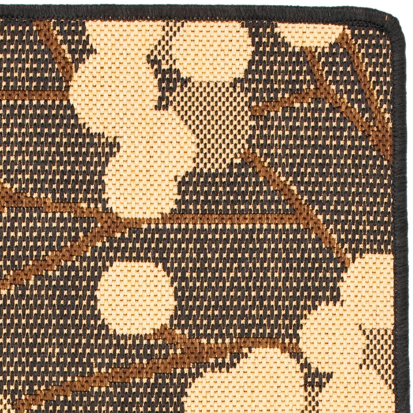 Tapis de jardin imperméable SAFAVIEH Courtyard Delois pour intérieur/extérieur