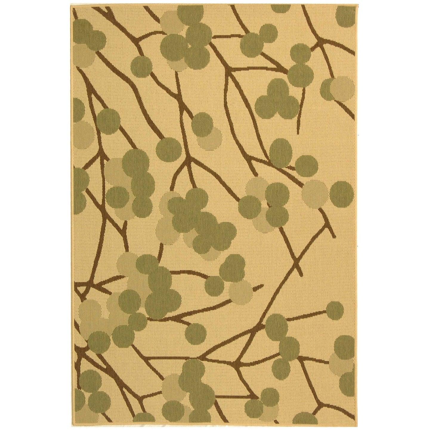 Tapis de jardin imperméable SAFAVIEH Courtyard Delois pour intérieur/extérieur