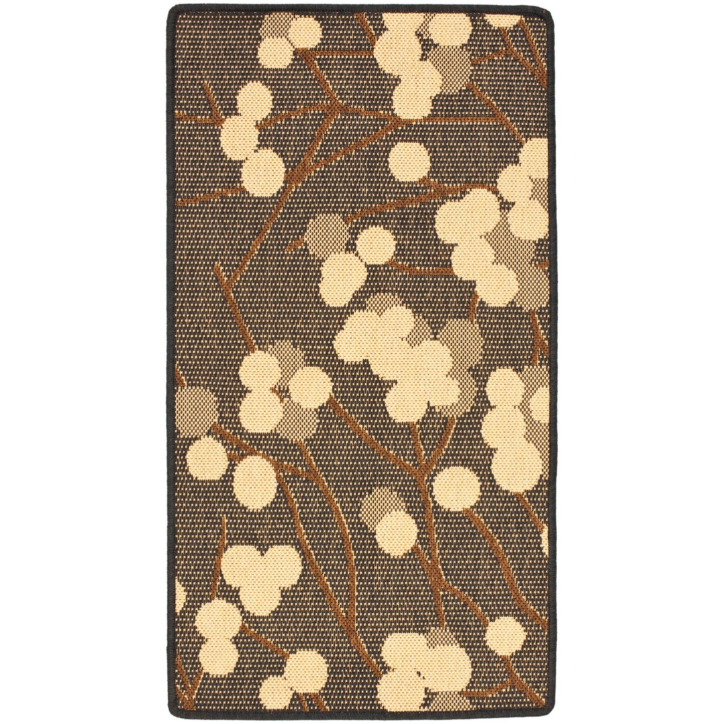 Tapis de jardin imperméable SAFAVIEH Courtyard Delois pour intérieur/extérieur