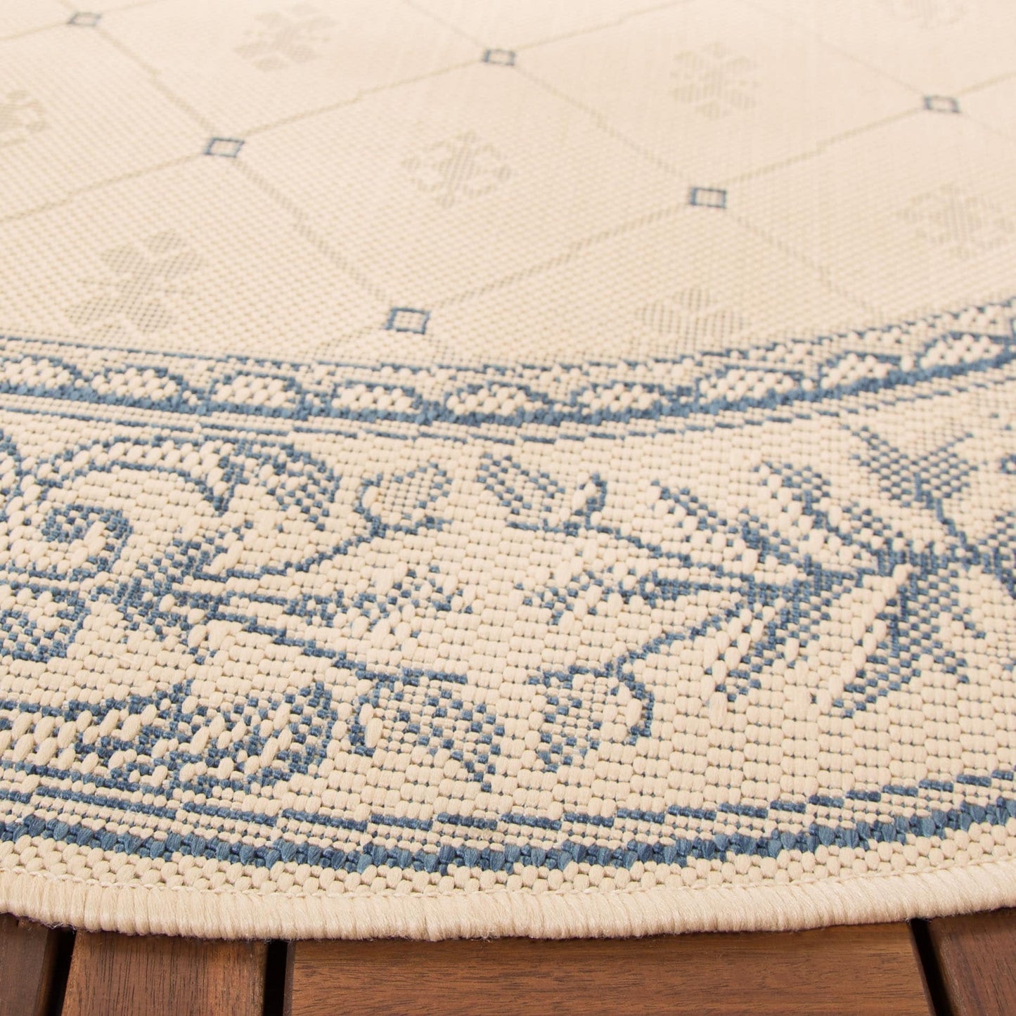 Tapis de jardin imperméable SAFAVIEH Courtyard Hendrina pour intérieur/extérieur