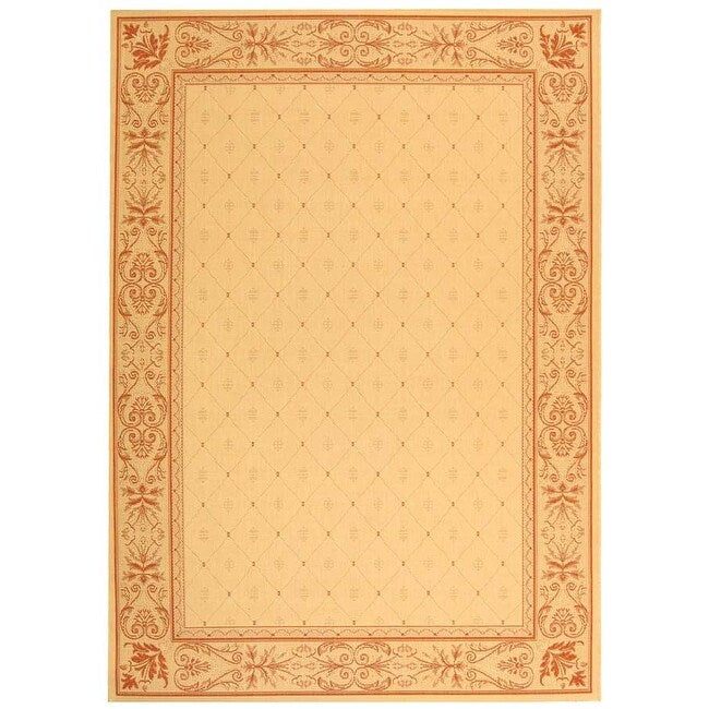 Tapis de jardin imperméable SAFAVIEH Courtyard Hendrina pour intérieur/extérieur