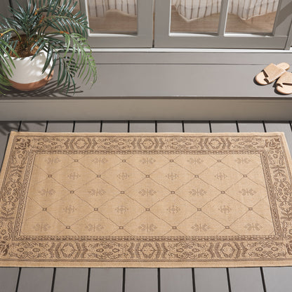 Tapis de jardin imperméable SAFAVIEH Courtyard Hendrina pour intérieur/extérieur