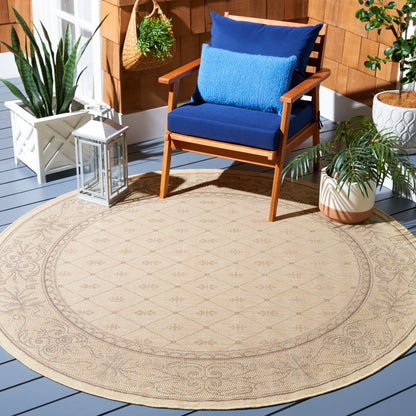 Tapis de jardin imperméable SAFAVIEH Courtyard Hendrina pour intérieur/extérieur