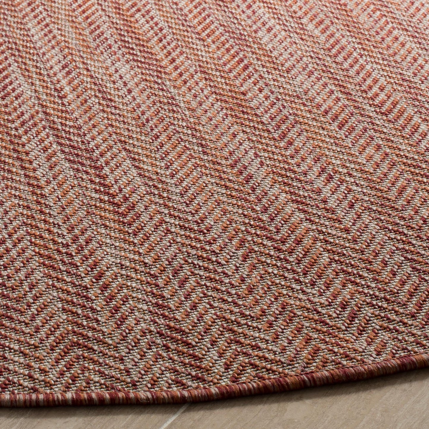 Tapis de jardin imperméable SAFAVIEH Courtyard Ilmur pour intérieur/extérieur