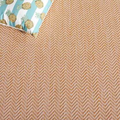 Tapis de jardin imperméable SAFAVIEH Courtyard Ilmur pour intérieur/extérieur