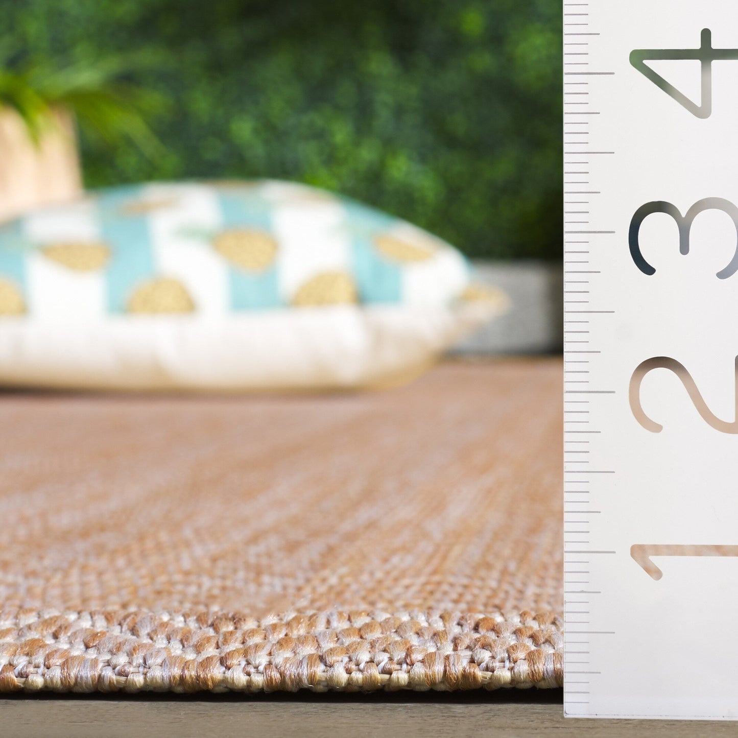 Tapis de jardin imperméable SAFAVIEH Courtyard Ilmur pour intérieur/extérieur