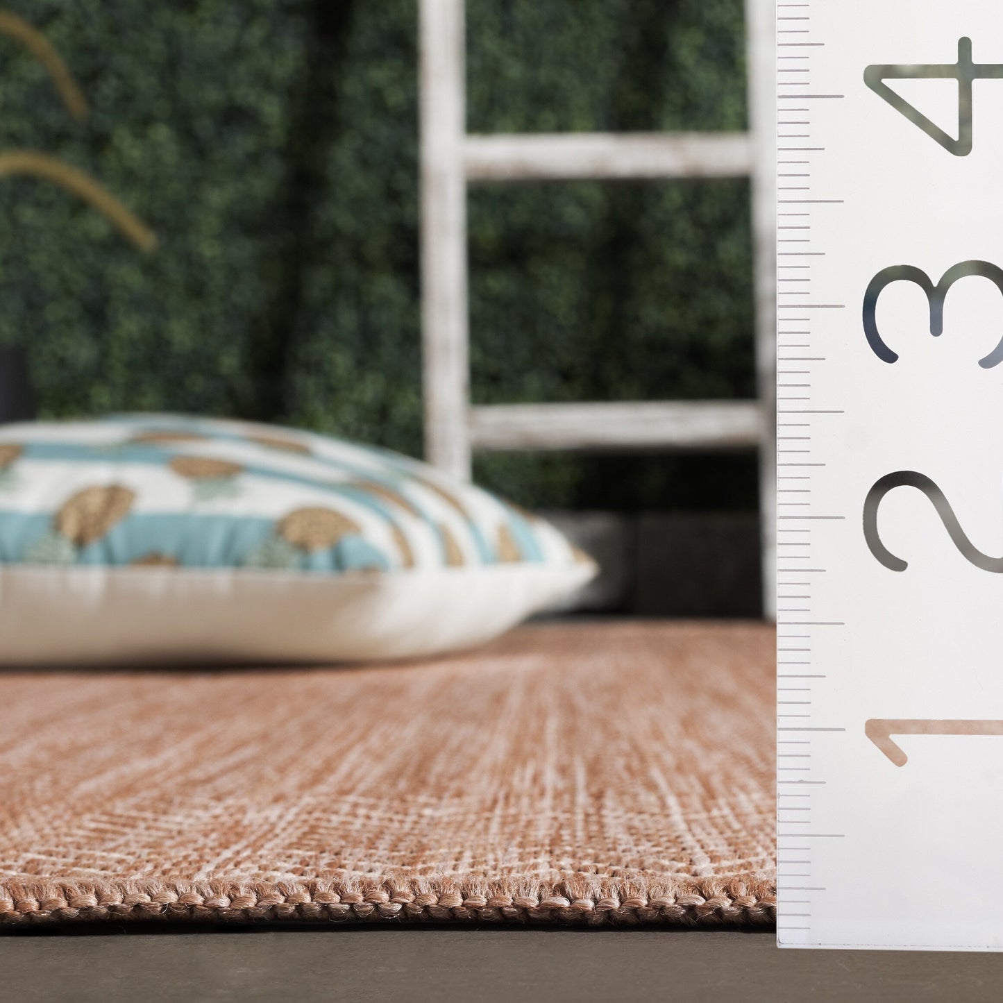 Tapis de jardin imperméable SAFAVIEH Courtyard Ilmur pour intérieur/extérieur