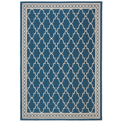 Tapis de jardin imperméable SAFAVIEH Courtyard Janell Trellis pour terrasse ou jardin