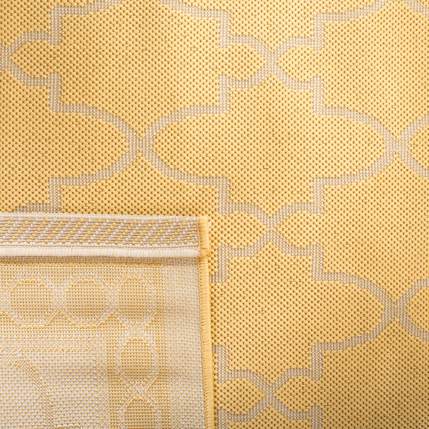 Tapis de jardin imperméable SAFAVIEH Courtyard Janell Trellis pour terrasse ou jardin