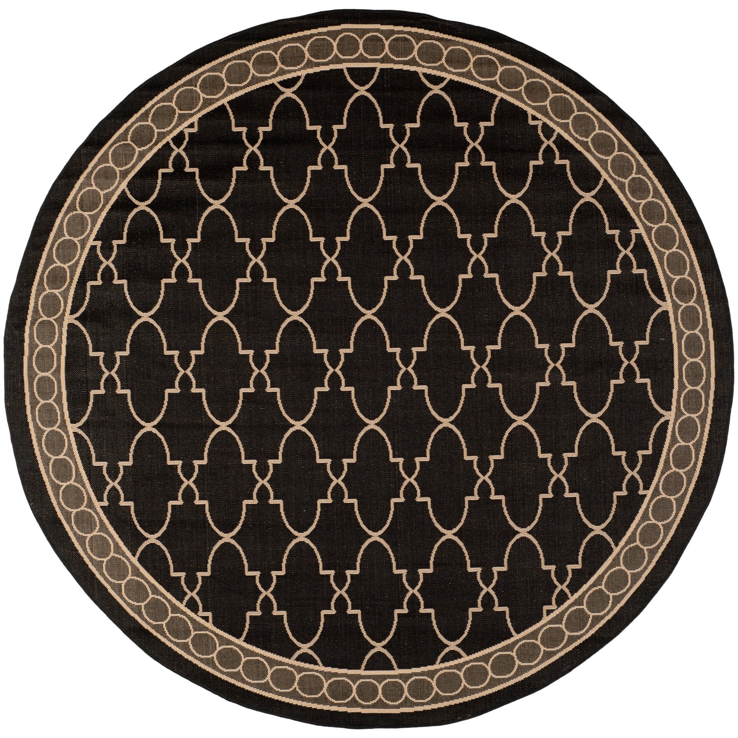 Tapis de jardin imperméable SAFAVIEH Courtyard Janell Trellis pour terrasse ou jardin