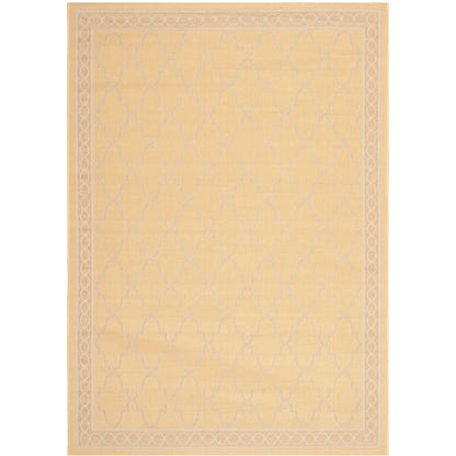 Tapis de jardin imperméable SAFAVIEH Courtyard Janell Trellis pour terrasse ou jardin