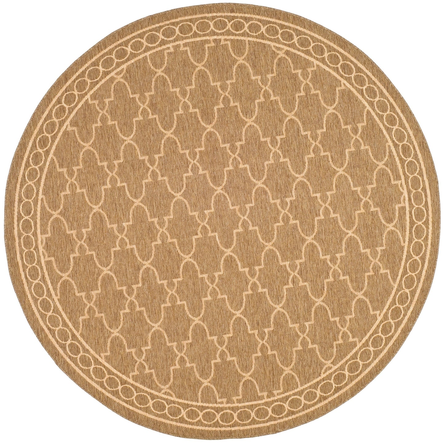 Tapis de jardin imperméable SAFAVIEH Courtyard Janell Trellis pour terrasse ou jardin