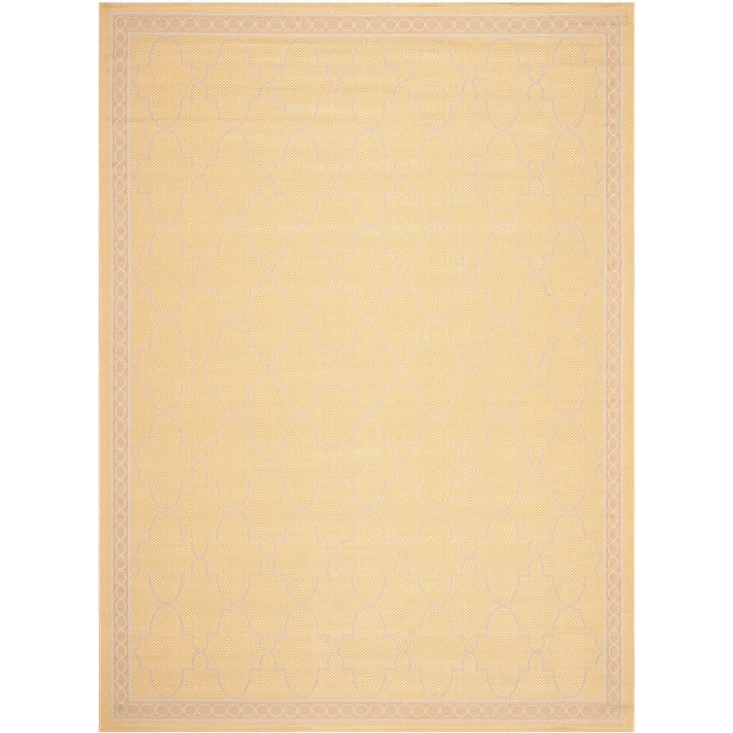 Tapis de jardin imperméable SAFAVIEH Courtyard Janell Trellis pour terrasse ou jardin