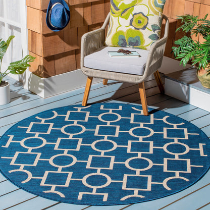 Tapis de jardin/terrasse imperméable SAFAVIEH Courtyard Lilya