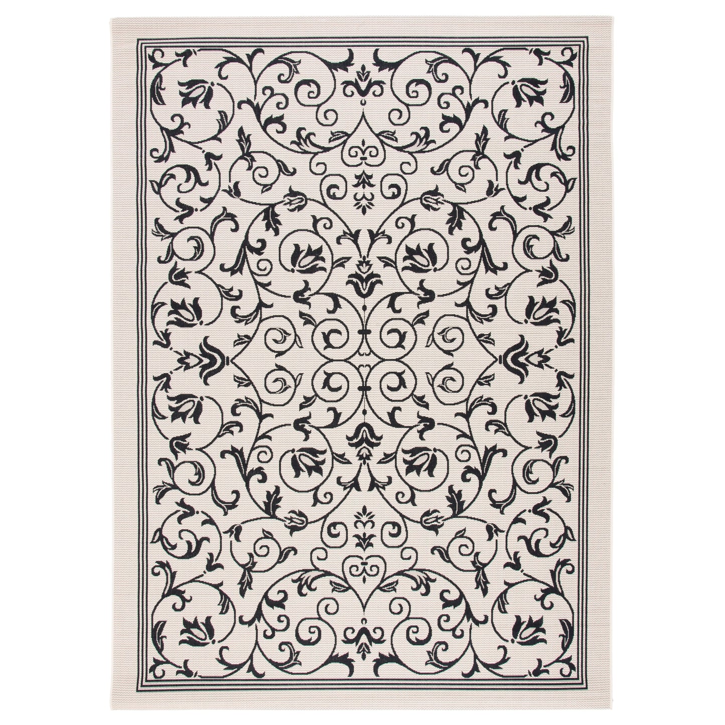 Tapis de jardin/terrasse imperméable SAFAVIEH Courtyard Miljeta