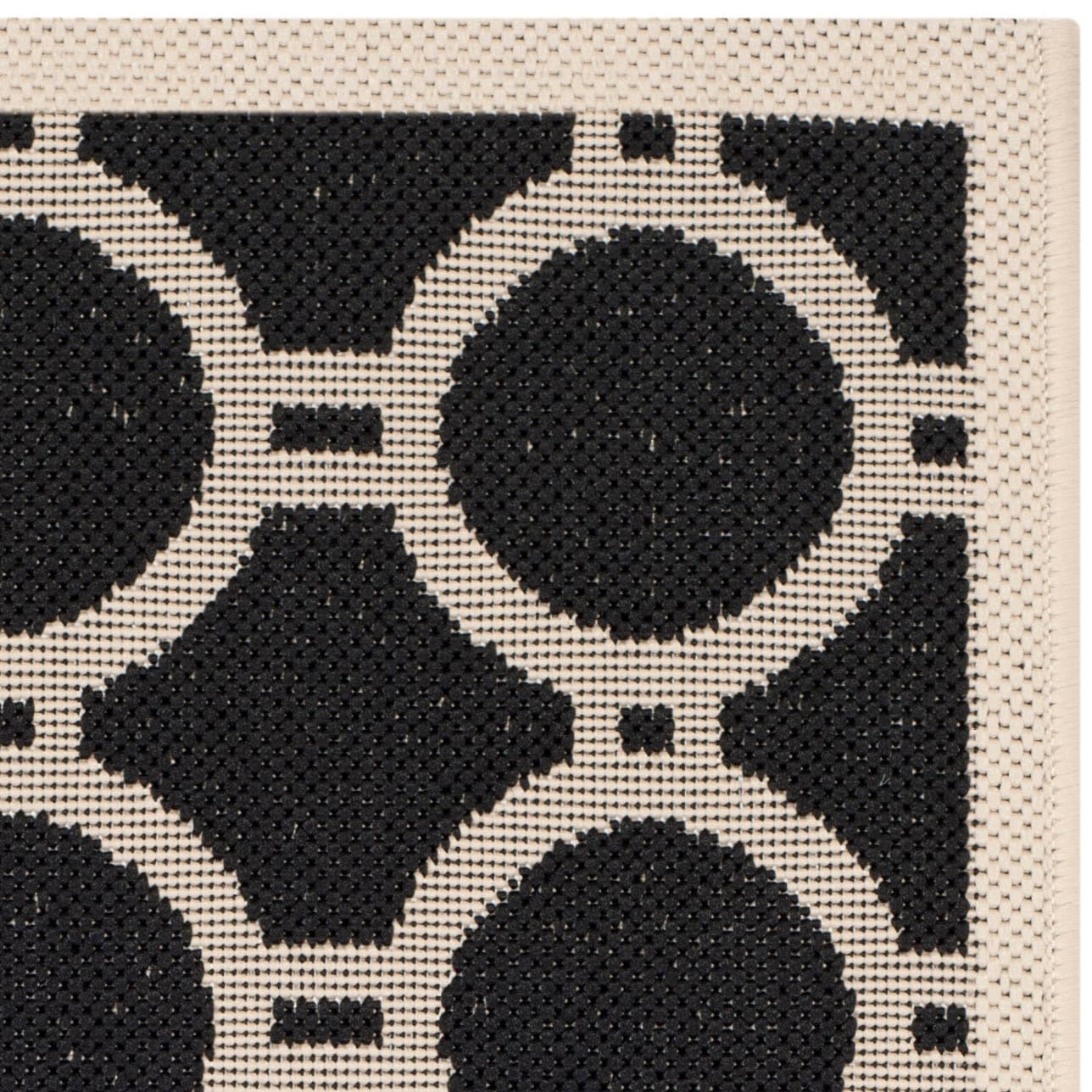 Tapis de jardin imperméable SAFAVIEH Courtyard Nira pour intérieur/extérieur