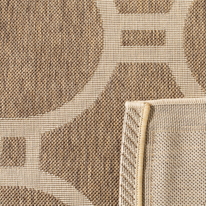 Tapis de jardin imperméable SAFAVIEH Courtyard Nira pour intérieur/extérieur