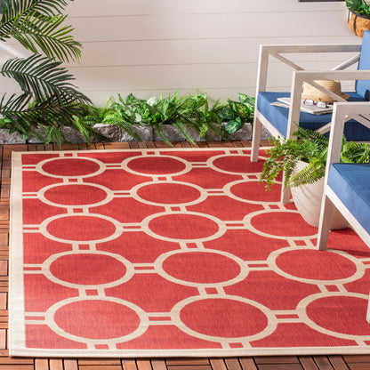 Tapis de jardin imperméable SAFAVIEH Courtyard Nira pour intérieur/extérieur